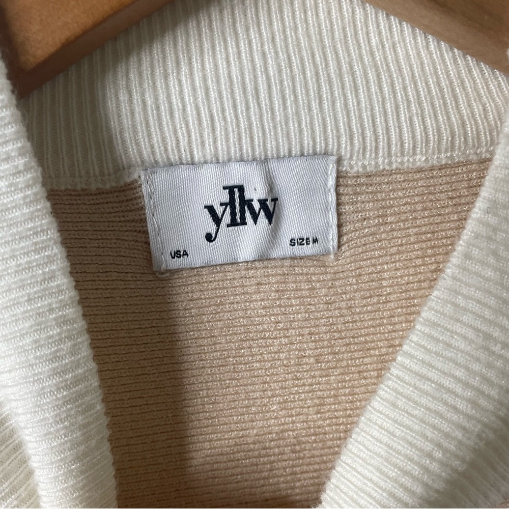 YLLW the Label cropped mock neck sweater - Picture 4 of 7